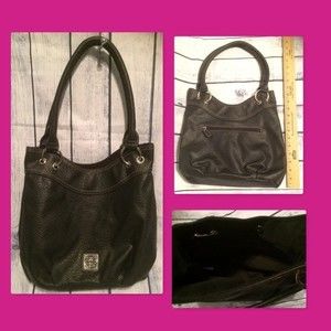 Unbranded black leather purse
